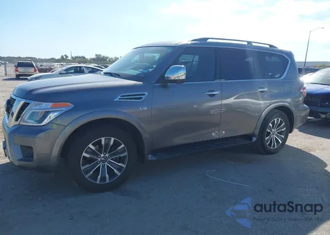 2020 Nissan Armada Sl 2Wd из США, поврежденный, VIN JN8AY2ND7LX016765